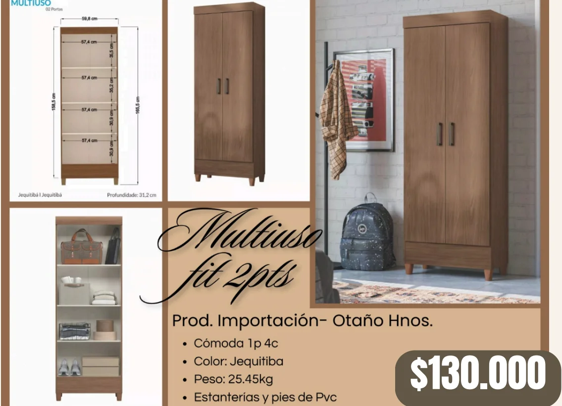 Multiuso Fit 2 pts