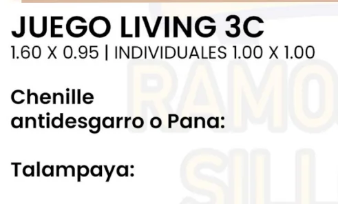 Imagen 2 de Juego de Living 3C